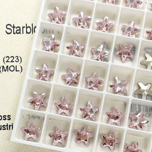 Swarovski 4754 crystal Starblopm FS Stone 223MOL(8mm)