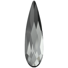 Swarovski 2304 Raindrop Flat Back crystals 6x1.7mm