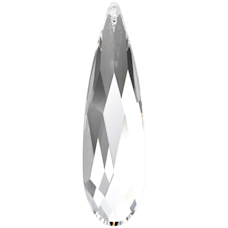 Swarovski 2304 Raindrop Flat Back crystals 6x1.7mm