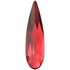 Swarovski 2304 Raindrop Flat Back crystals (6x1.7mm)