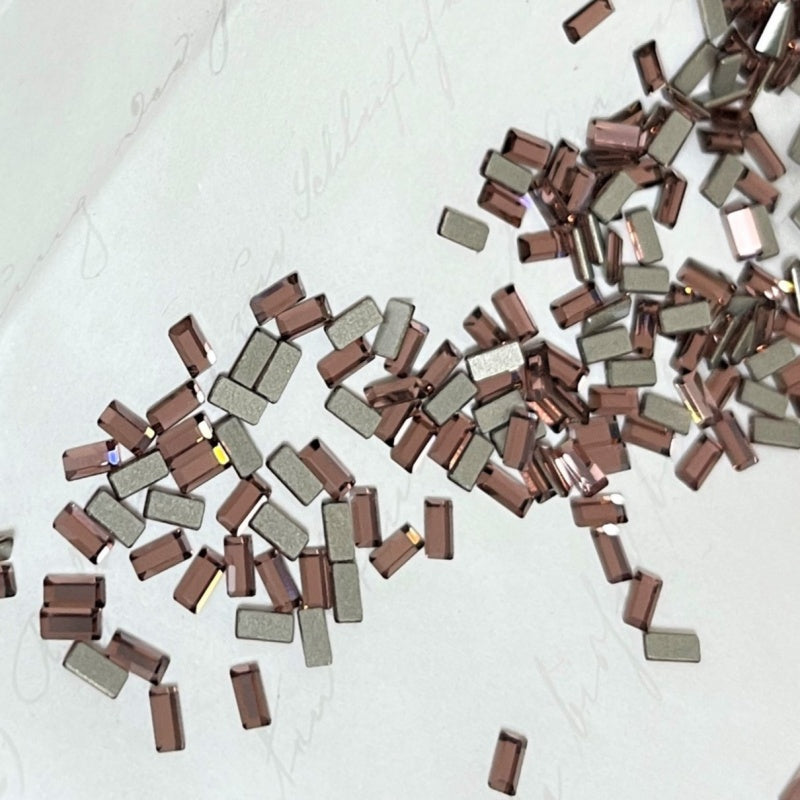 Swarovski 2510 Baguette flat back crystals(3x1.7mm)