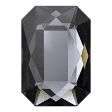 Swarovskis 2602 Emerald Cut flat back crystal(3x2.5mm)