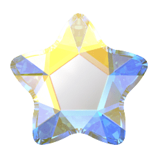 Swarovski 2754 Star Flower Flat back crystals(4mm)