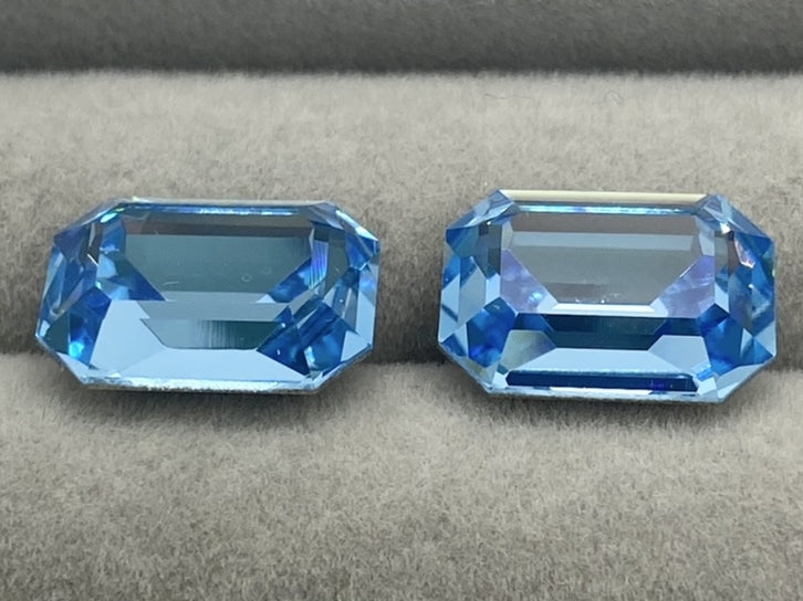 Swarovski 4610 Crystal Fancy Stone 202Aquamarine(14x10mm)