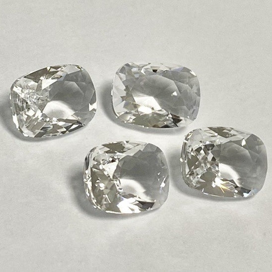 Swarovski 4568 Crystal Cushion Fancy Stone Transparent white(8x6mm)