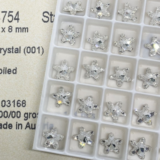 Swarovski 4754 crystal Starblopm FS Stone （8mm）