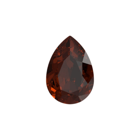 Swarovski 4320 Crystal  Pear Fancy Stone 1001 amber（8x6mm）