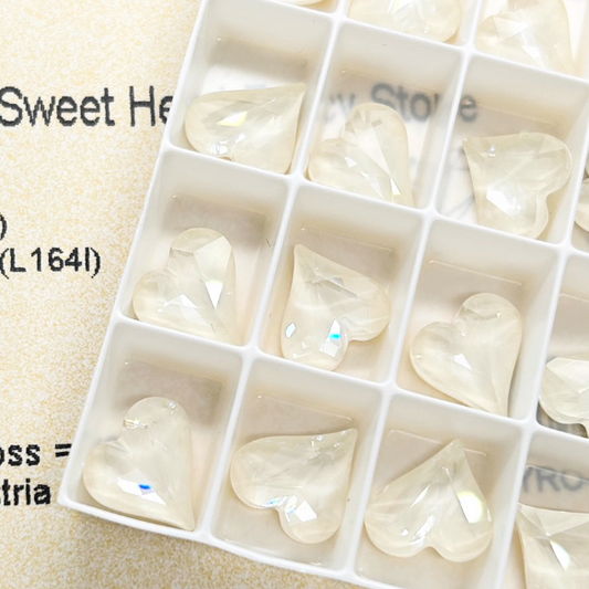 Swarovski 4809 crystal Sweet heart Fancy Stone L164i（13x12mm）
