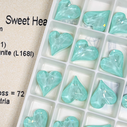 Swarovski 4809 crystal Sweet heart Fancy Stone L168i（13x12mm）