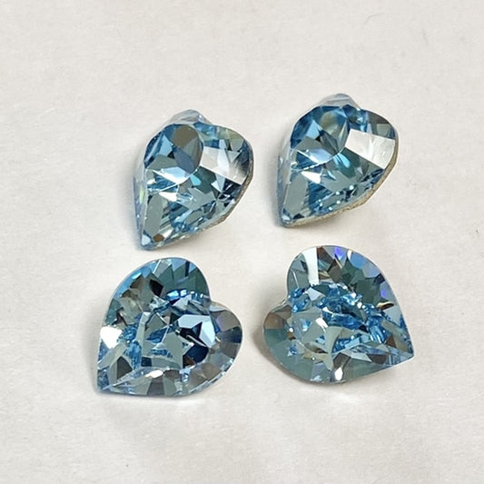 Swarovski 4884 Crystal XILION Heart Fancy Stone （6.6x6mm）