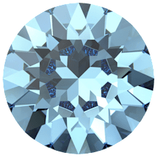Swarovski 1088 XlRlUS SS39 Pointed back Round Stones 202Aquamarine