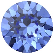 Swarovski 1088 XlRlUS SS39 Pointed back Round Stones 206Sapphire