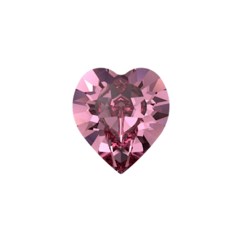 Swarovski 4884 Crystal XILION Heart Fancy Stone （6.6x6mm）