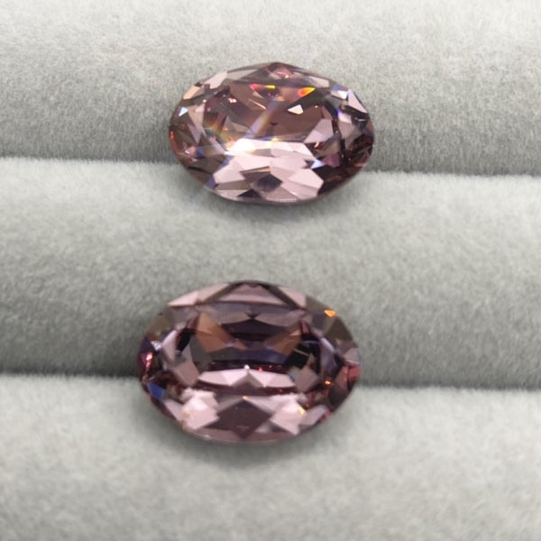 Swarovski 4120 crystal Oval Fancy Stone 212Light Amethyst（14x10mm）