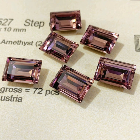 Swarovski 4527 crystal Step Cut Fancy Stone 212 Light Sapphire（14x10mm）