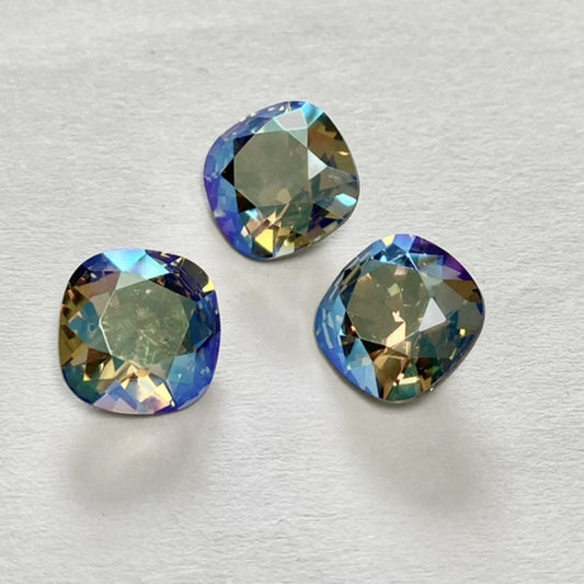 Swarovski 4470 crystal Cushion Square 215SHIM（10mm）