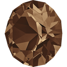 Swarovski 1088 XlRlUS SS39 Round Stones 220SMOKED TOPAZ