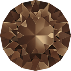 Swarovski 1088 XlRlUS SS39 Round Stones 220SMOKED TOPAZ