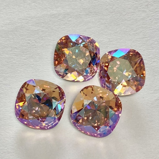 Swarovski 4470 crystal Cushion Square 223SHIM（10mm）