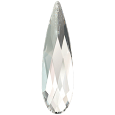 Swarovski 2304 Raindrop Flat Back crystals 6x1.7mm