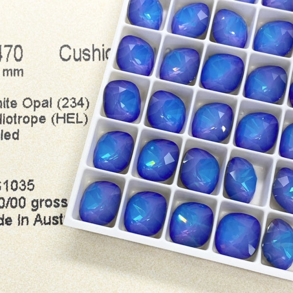 Swarovski 4470 crystal Cushion Square 234HEL（10mm）