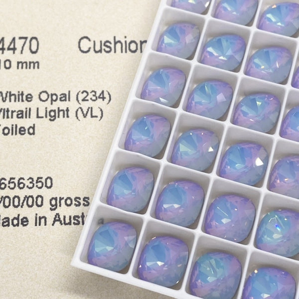 Swarovski 4470 crystal Cushion Square 234VL（10mm）