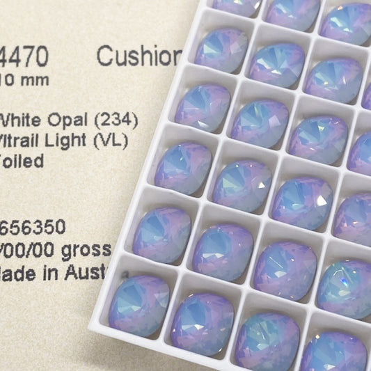 Swarovski 4470 crystal Cushion Square 234VL（10mm）