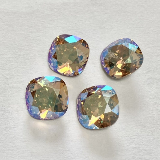 Swarovski 4470 crystal Cushion Square 246SHIM（10mm）