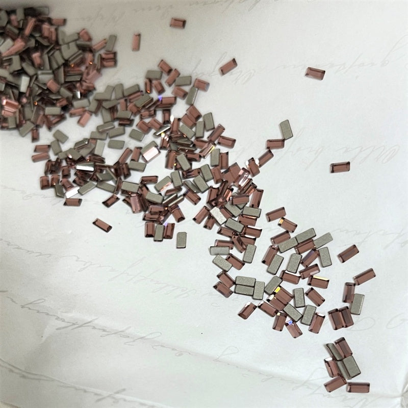 Swarovski 2510 Baguette flat back crystals(3x1.7mm)