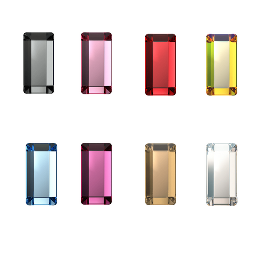 Swarovski 2510 Baguette flat back crystals(3x1.7mm)