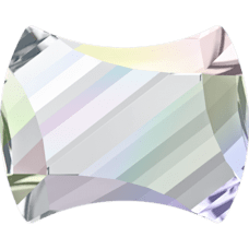 Swarovski 2540 Curvy flat back crystals(7X5.5MM)