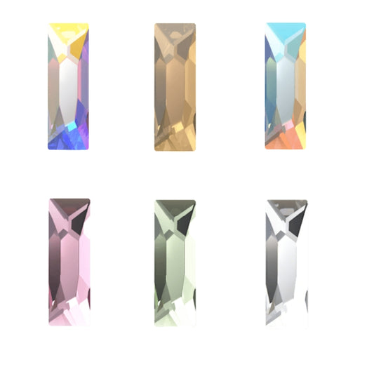 Swarovski 2555 Cosmic Baguette flat back crystals(8X2.6MM)