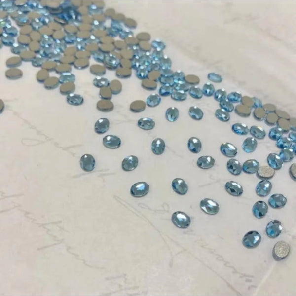 Swarovski 2603 OVal flat back crystalsOVal（4x3mm）