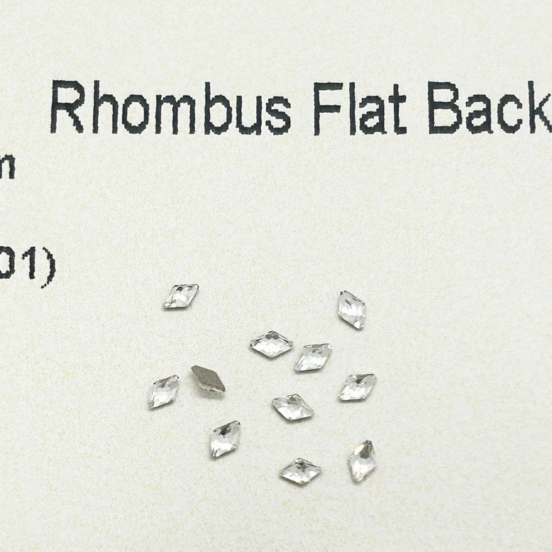 Swarovski 2709 Rhombus Flat Back crystals（3x1.2mm）