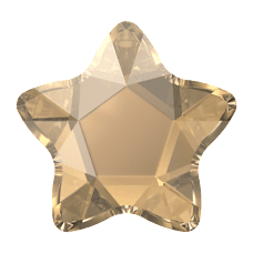 Swarovski 2754 Star Flower Flat back crystals（4mm）
