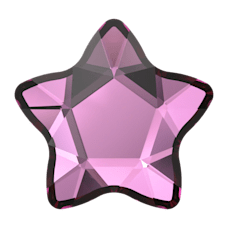 Swarovski 2754 Star Flower Flat back crystals（4mm）