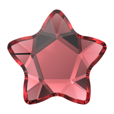 Swarovski 2754 Star Flower Flat back crystals（4mm）