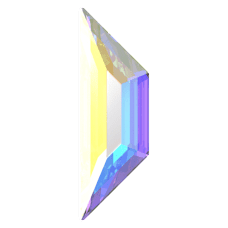 Swarovski  2772 Trapeze Flat back crystals（6.5x2.1mm）