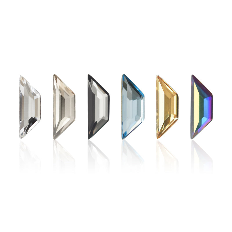 Swarovski  2772 Trapeze Flat back crystals（6.5x2.1mm）