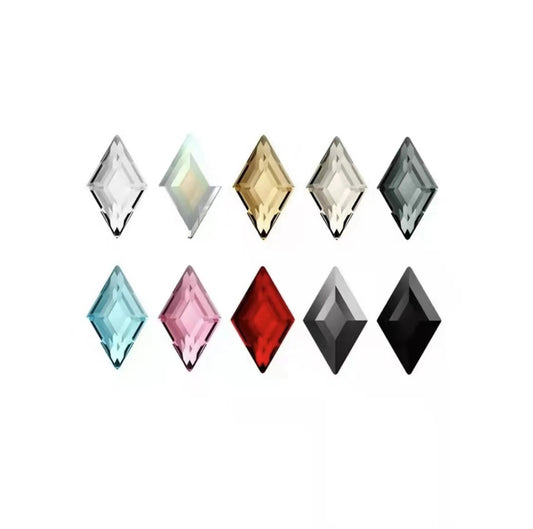 Swarovski 2773 Diamond Shape Flat Back crystals （5x3mm）
