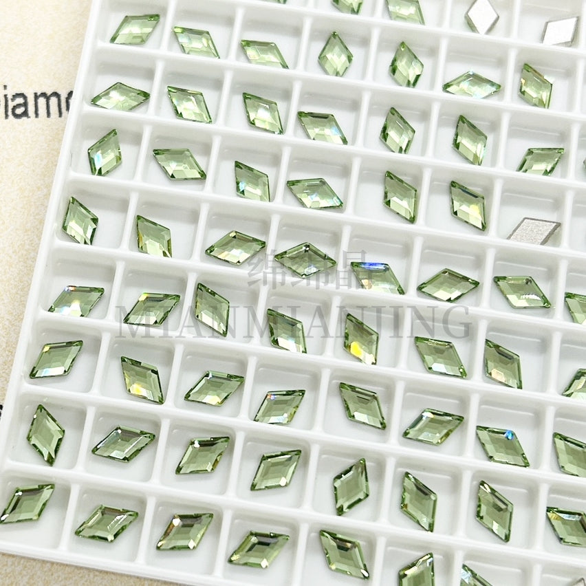 Swarovski 2773 Diamond Shape Flat Back crystals （6.6x3.9mm）
