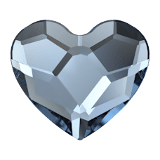 Swarovski 2808 Heart Flat Back crystals（3.6mm）
