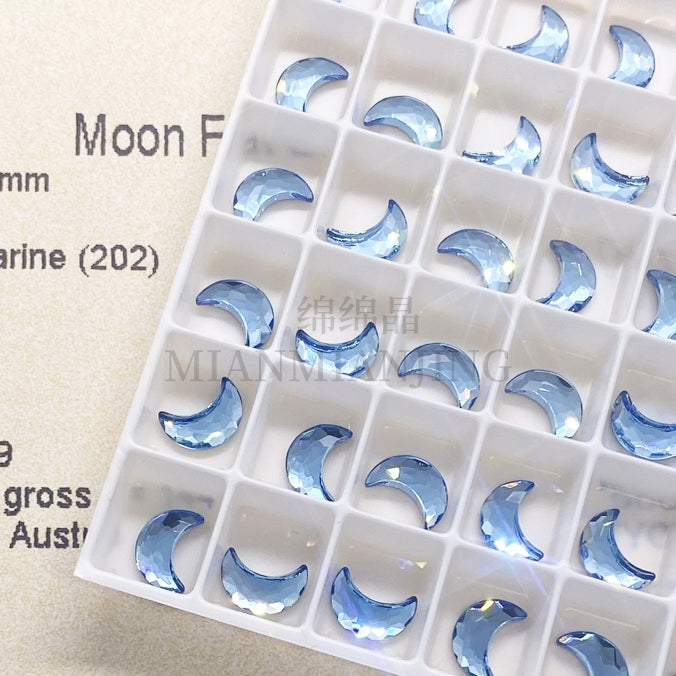 Swarovski 2813 Moon Flat Back Crystal（8x5.5mm）