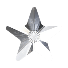 Swarovski 2816 Rivoli Star Flat Back crystals（5mm）