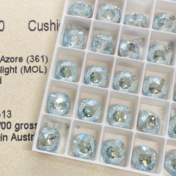 Swarovski 4470 crystal Cushion Square 361MOL（8mm）