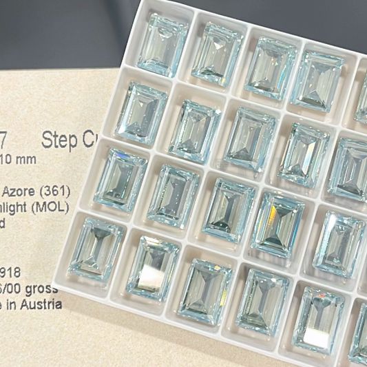 Swarovski 4527 crystal Step Cut Fancy Stone 361MOL（14x10mm）