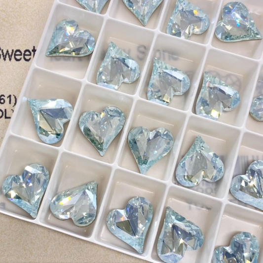 Swarovski 4809 crystal Sweet heart Fancy Stone 361MOL（13x12mm）