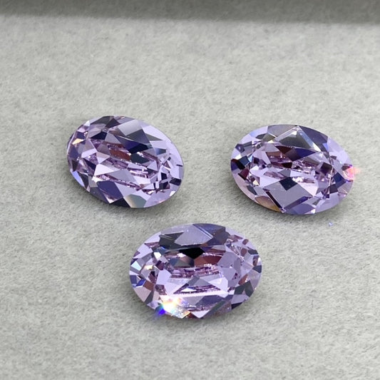 Swarovski 4120 crystal Oval Fancy Stone 371Violet （14x10mm）