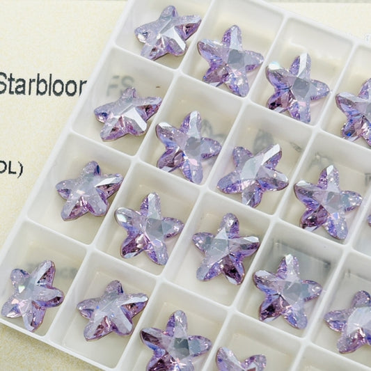 Swarovski 4754 crystal Starblopm FS Stone （13mm）