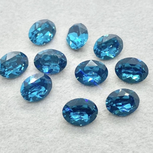 Swarovski 4120 crystal Oval Fancy Stone 379Indicolite（8x6mm）